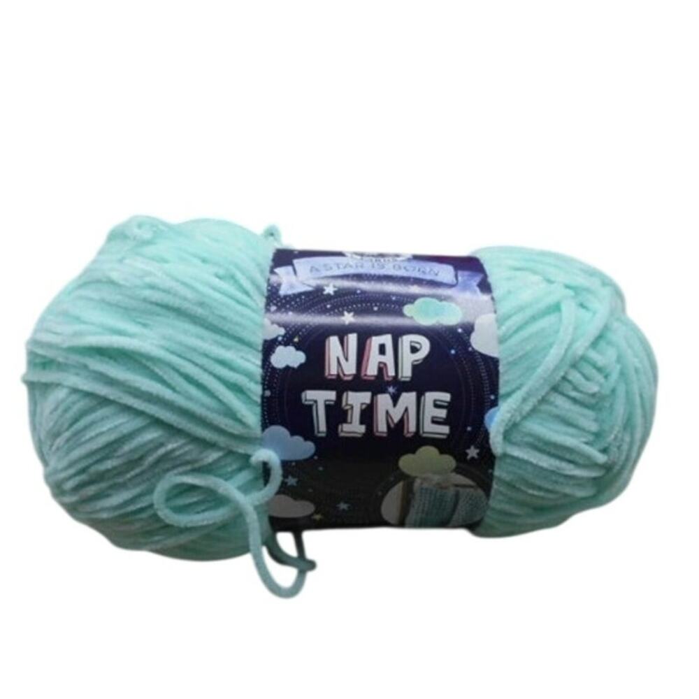 Lion Brand Nap Time Yarn PALE AQUA Color 104R Lot 69103 Article 171 023032064727